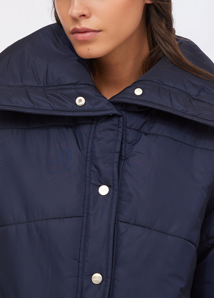 Cazadora corta acolchada azul oscuro Liu Jo - large image number 2