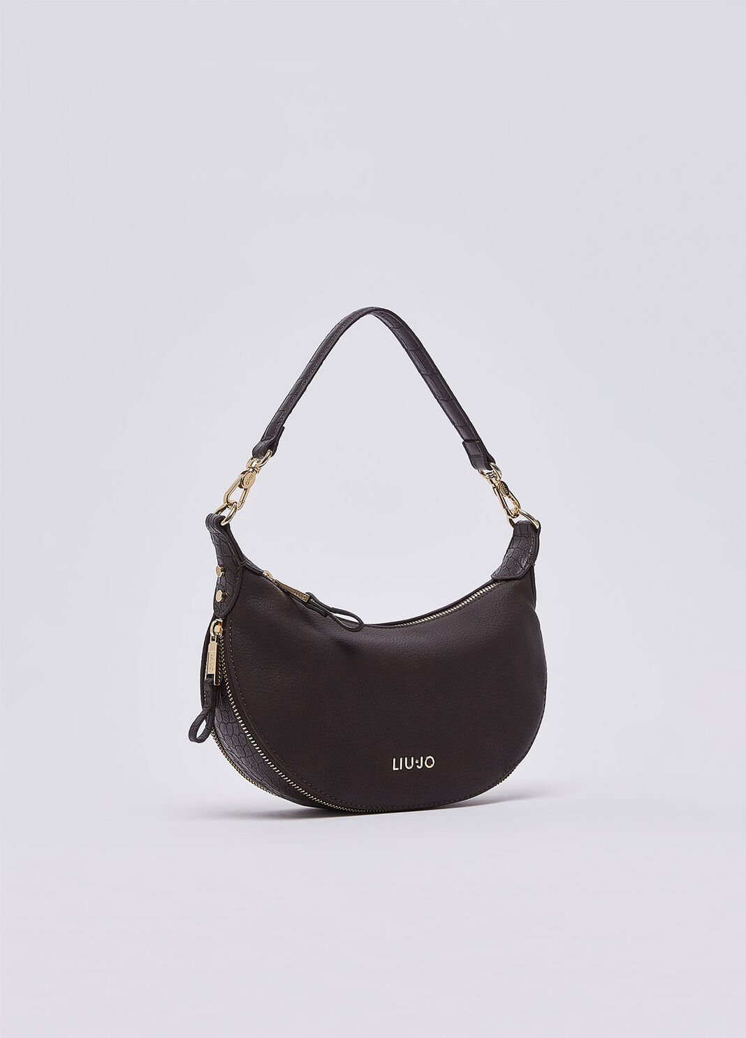 Small hobo bag dark brown Liu Jo - large image number 2