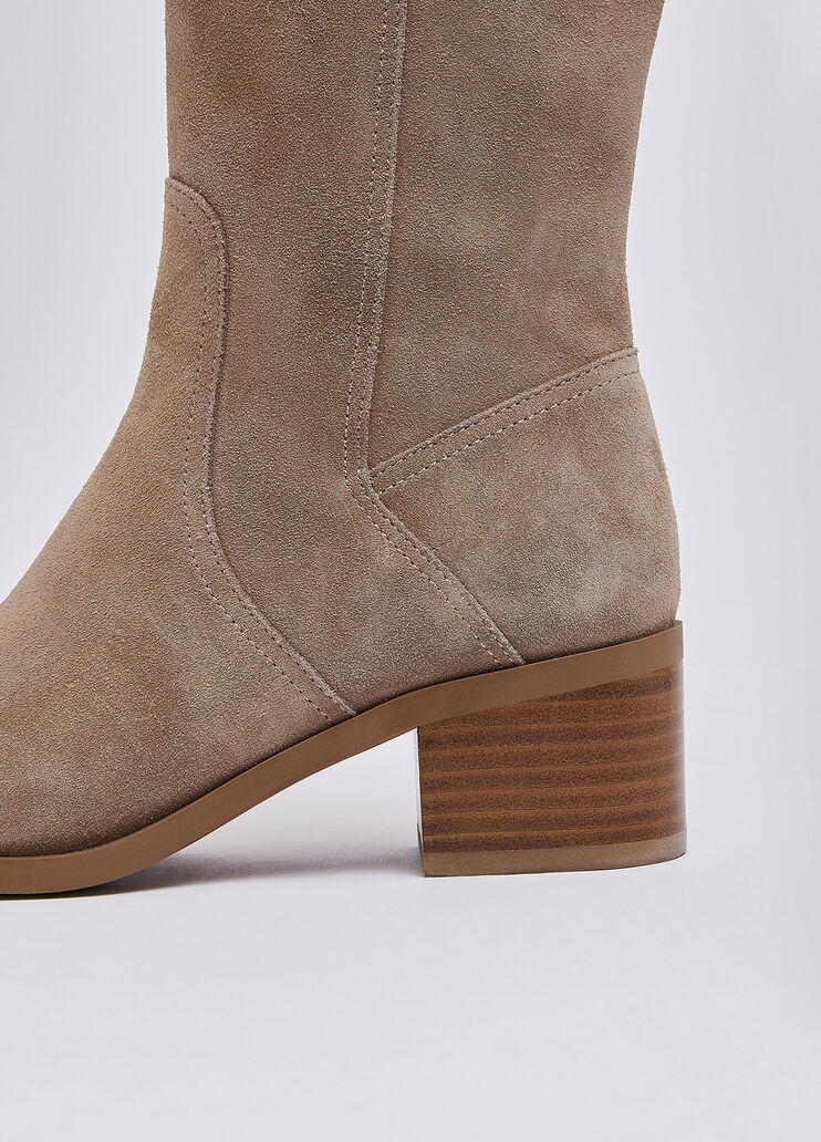 High suede boots havana Liu Jo - medium