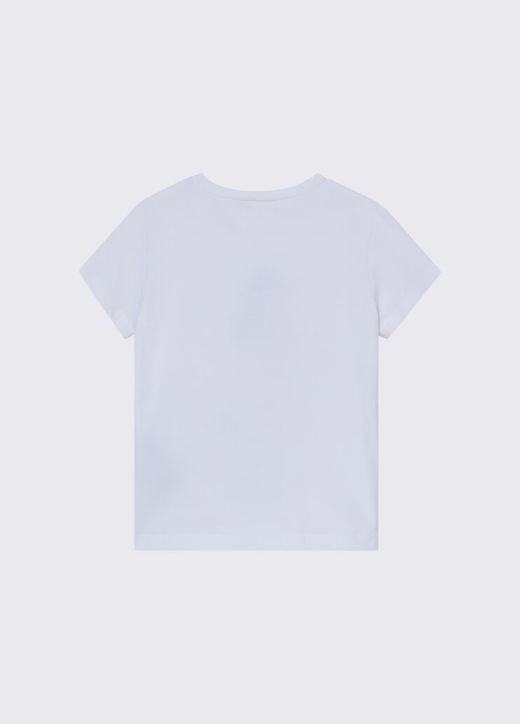 T-Shirt mit Print Wei&szlig; Liu Jo - medium