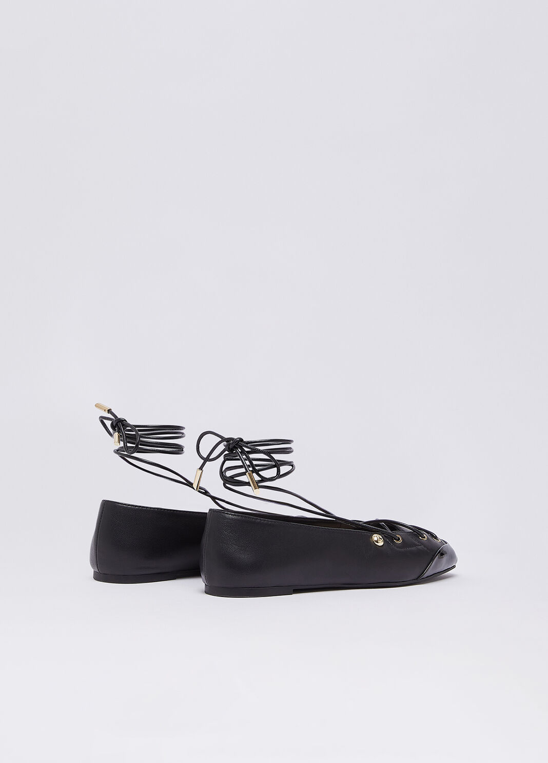 Ballerine lace-up nero Liu Jo - large image number 3
