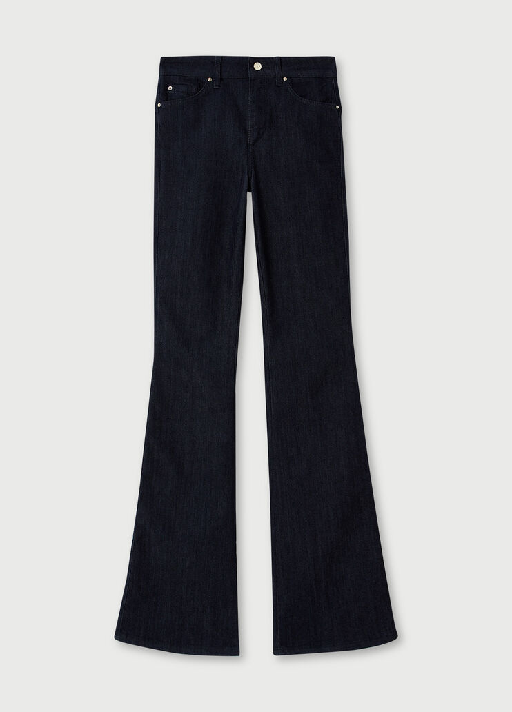 High-rise bell-bottom jeans Normal wash Liu Jo - large image number 4