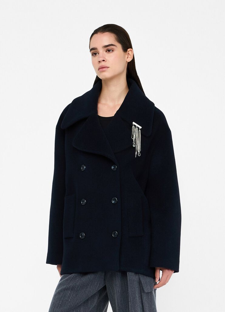 Peacoat Liu Jo Better in lana blu marino Liu Jo - medium Peacoat Liu Jo Better in lana blu marino Liu Jo - medium
