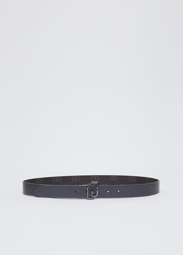 Wendegürtel mit Logoschnalle grau Liu Jo - large image number 2