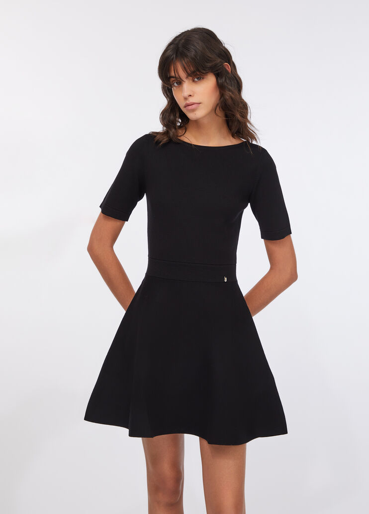 Strickkleid Schwarz Liu Jo - medium