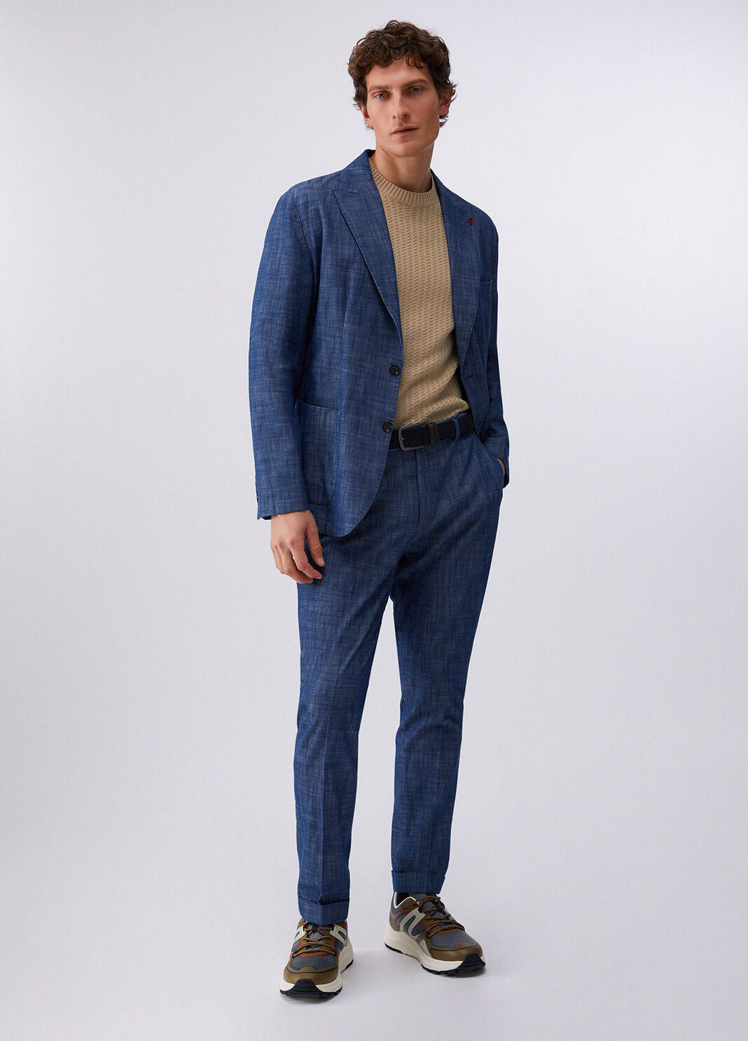 Giacca in denim chambray blu Liu Jo - large image number 5