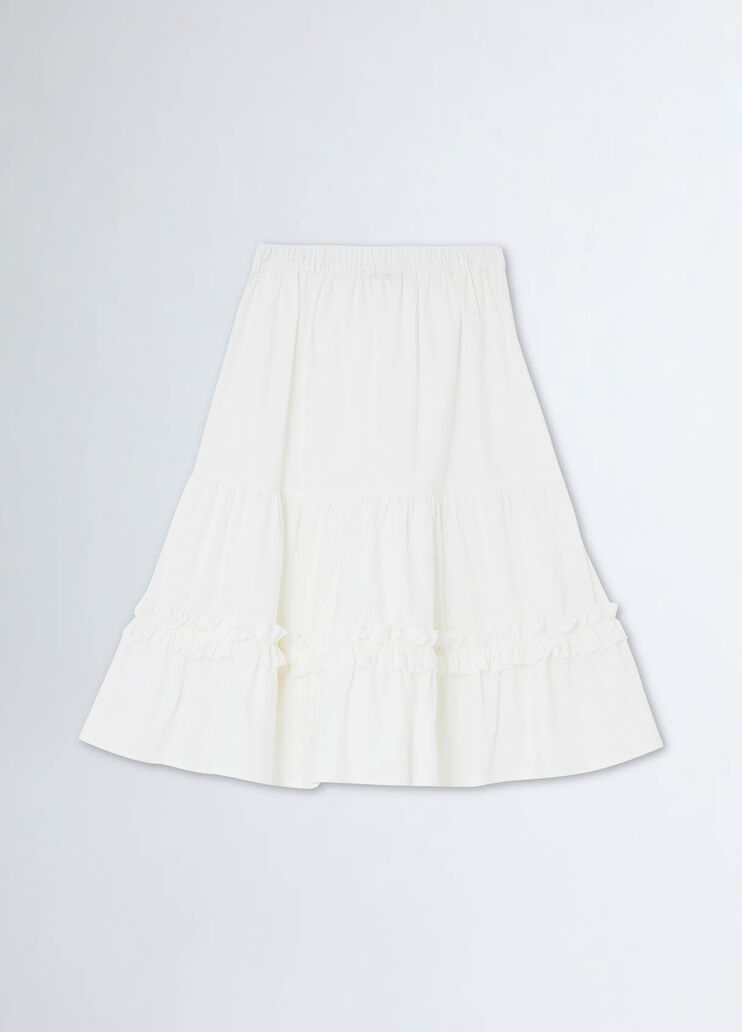 Cotton skirt white Liu Jo - medium Cotton skirt white Liu Jo - medium