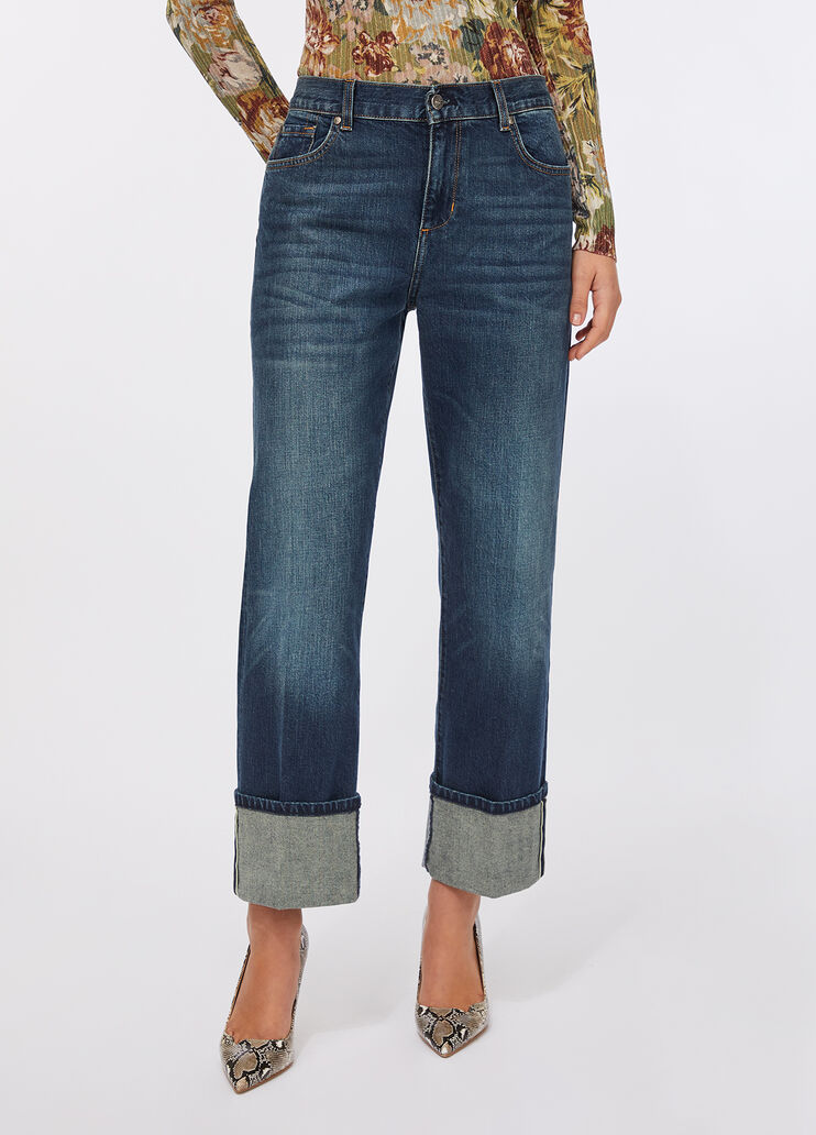 Jean droit Liu Jo Better denim bleu foncé Liu Jo - medium