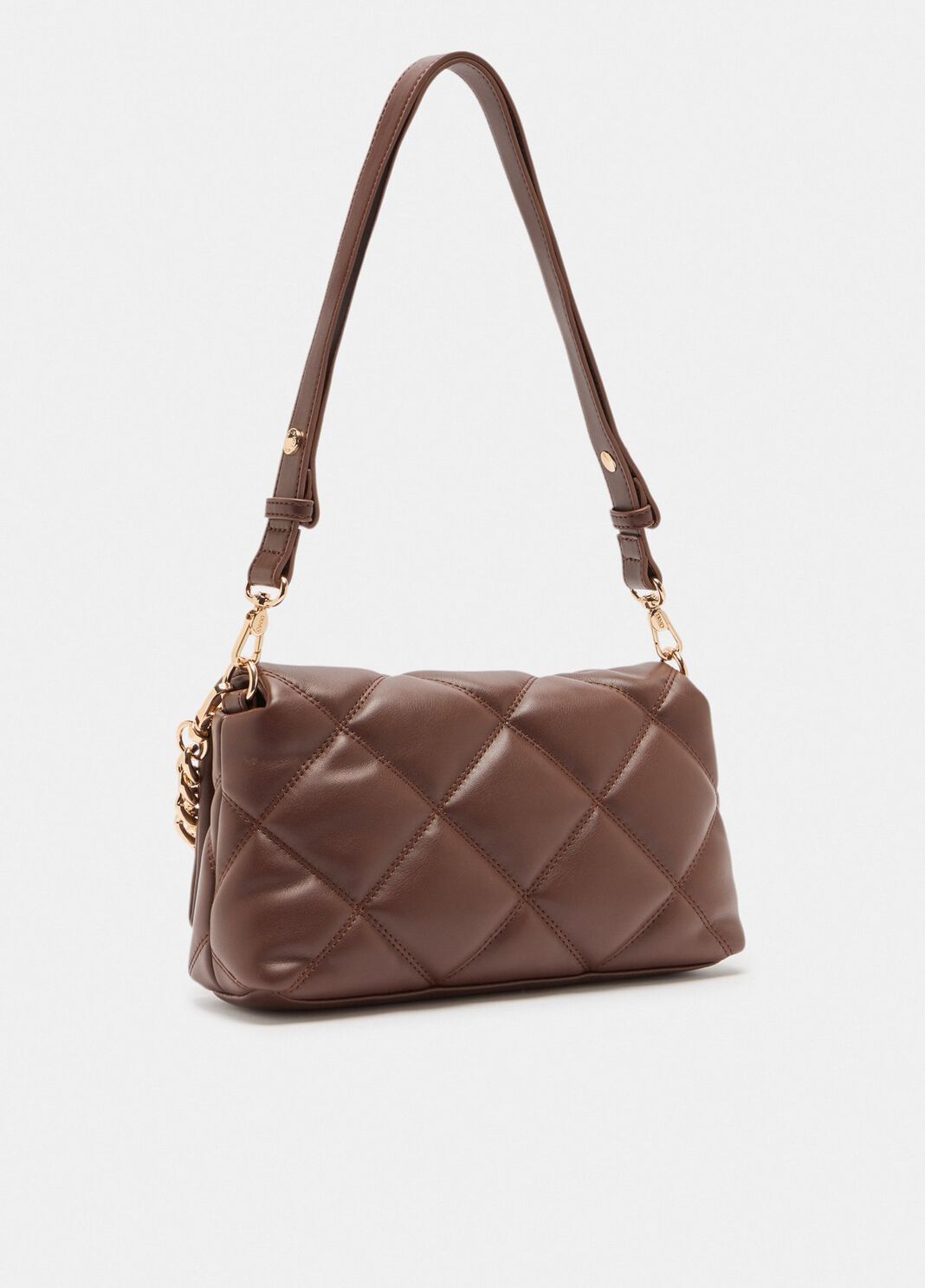 Medium quilted LaPuffy bag dark brown Liu Jo - large image number 3