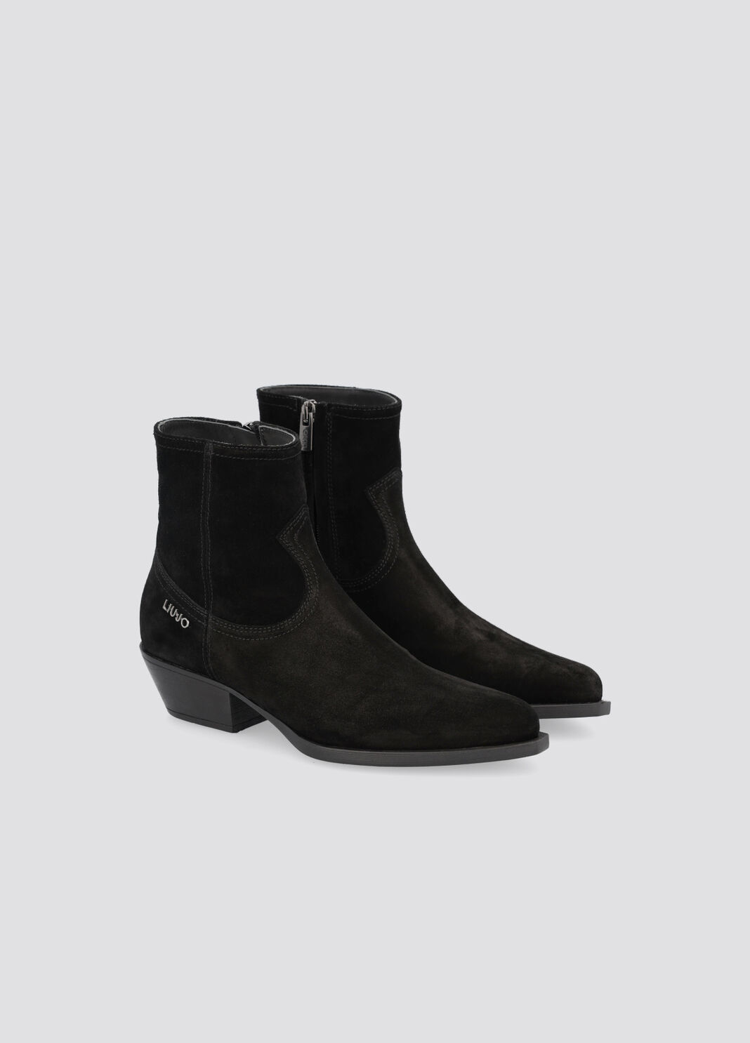 Botines de ante negro Liu Jo - large image number 2