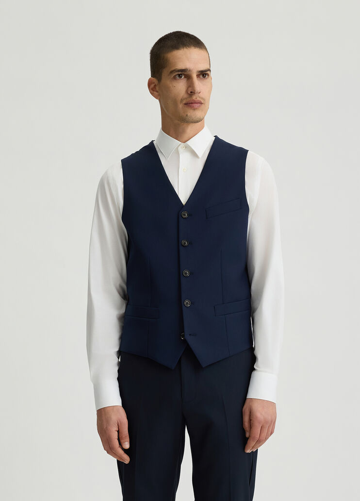 Men’s blue vest dark blue Liu Jo - medium Men’s blue vest dark blue Liu Jo - medium