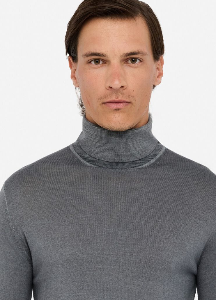 Wool polo-neck dark grey Liu Jo - large image number 3 Wool polo-neck dark grey Liu Jo - large image number 3