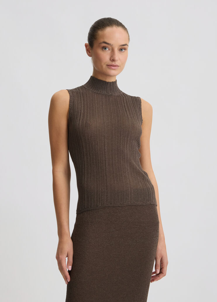 Lurex top chocolate Liu Jo - medium Lurex top chocolate Liu Jo - medium