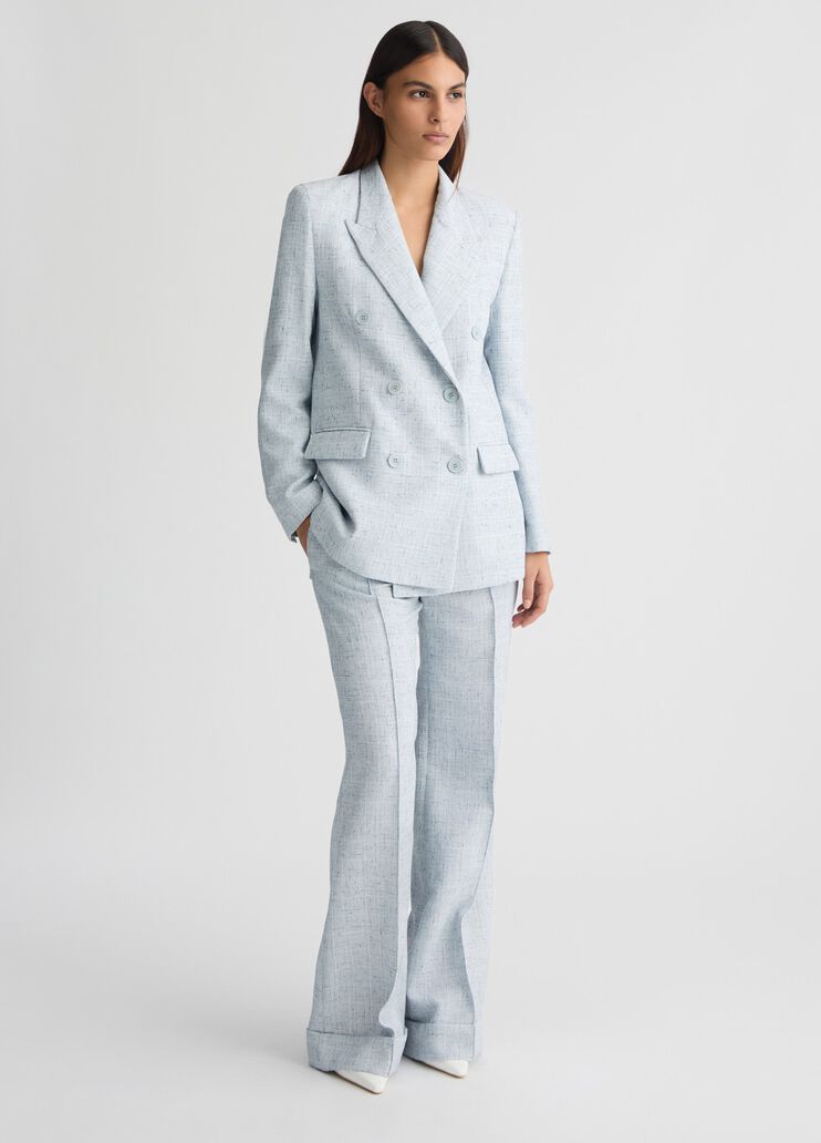 High-rise flared trousers light blue Liu Jo - medium High-rise flared trousers light blue Liu Jo - medium