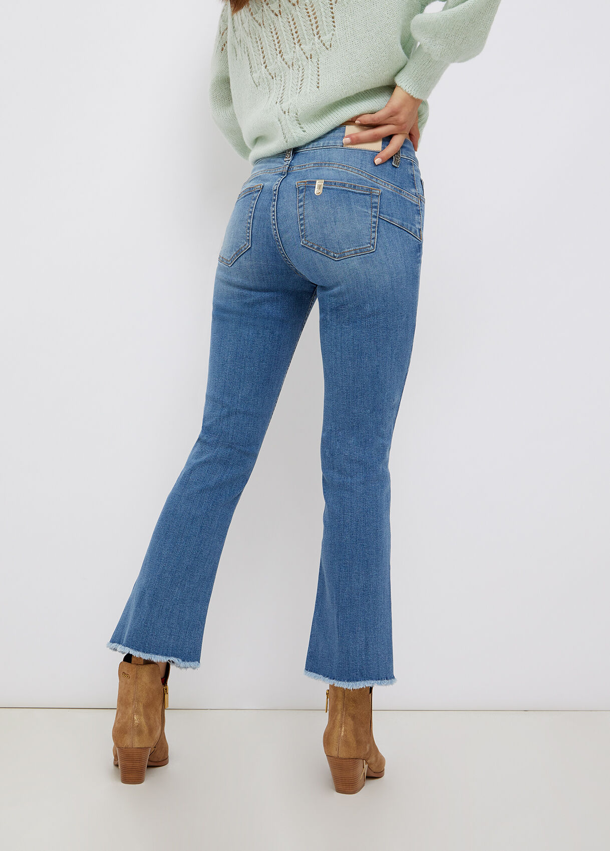 liu jo bootcut jeans