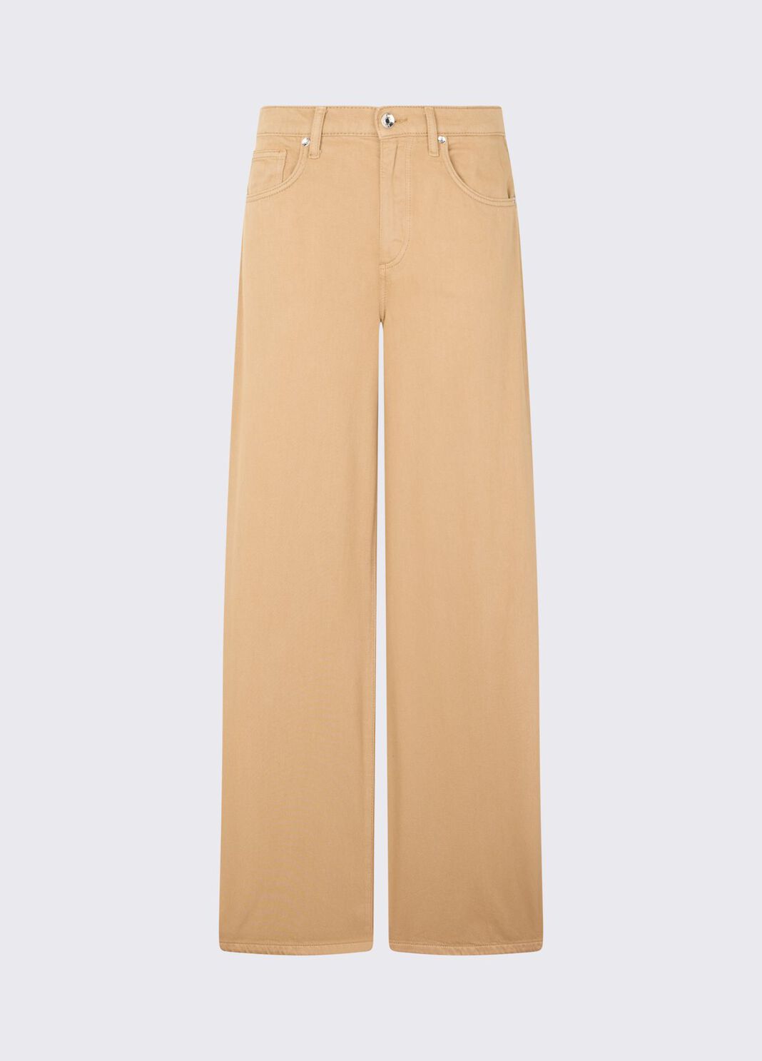 Super-Flare-Hose mit hohem Bund hellbeige Liu Jo - large image number 6