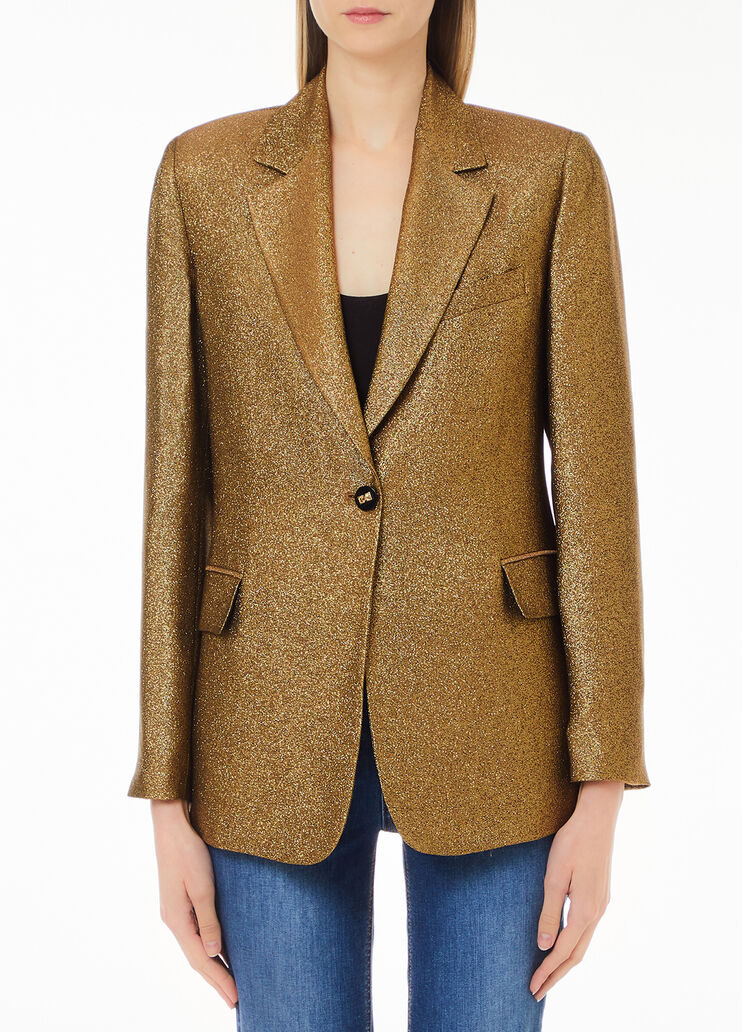 Lurex® blazer gold Liu Jo - medium Lurex® blazer gold Liu Jo - medium