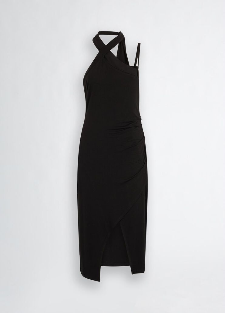 Jersey dress black Liu Jo - large image number 6 Jersey dress black Liu Jo - large image number 6