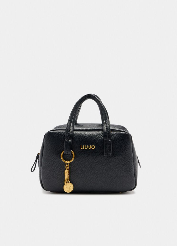 Small bag with charm black Liu Jo - medium Small bag with charm black Liu Jo - medium