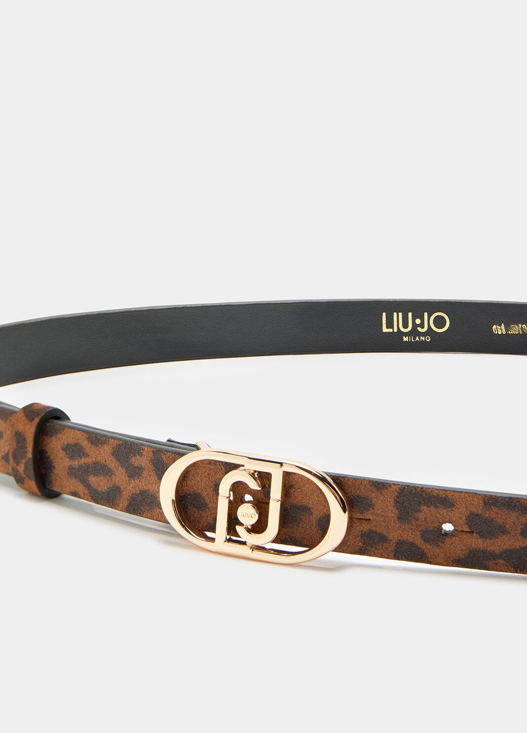 G&uuml;rtel aus Veloursleder Animal-Print Liu Jo - large image number 2