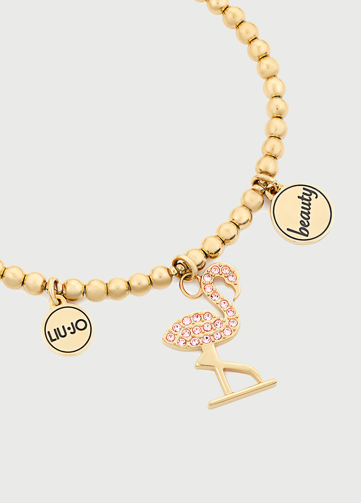 Bracelet with flamingo Steel Liu Jo - large image number 1