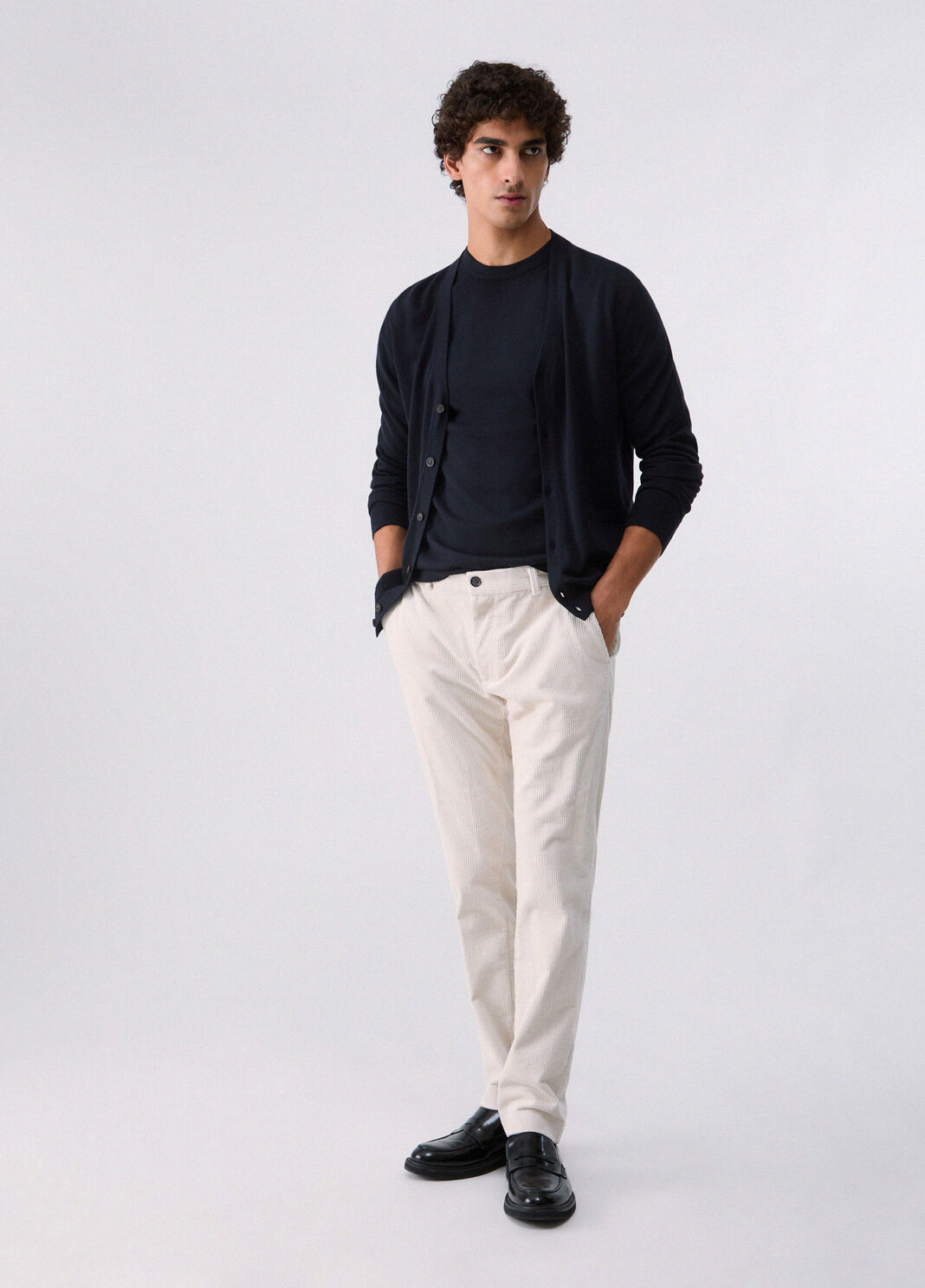 T-shirt in wool merino dark blue Liu Jo - large image number 5