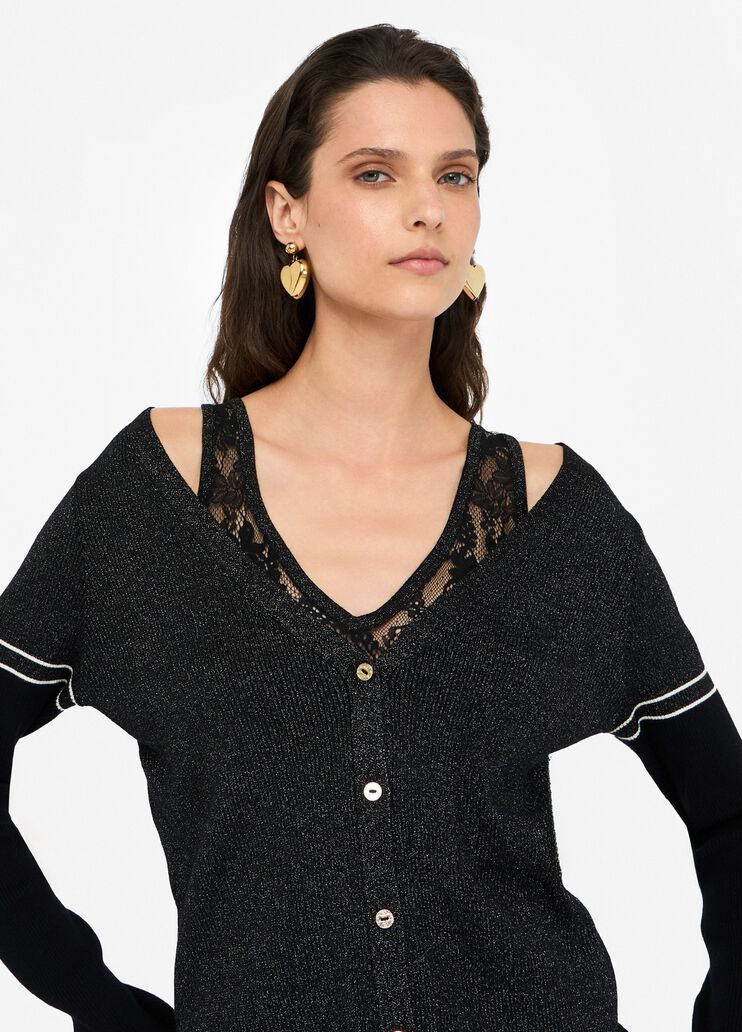 Liu Jo better cardigan black Liu Jo - large image number 2