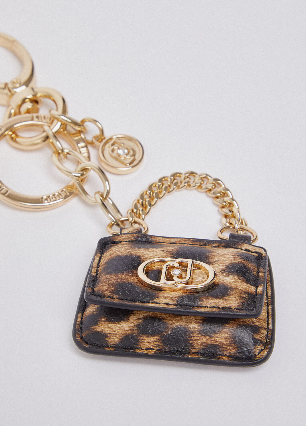 Animal-print LaPuffy keyring animal print Liu Jo - large image number 1