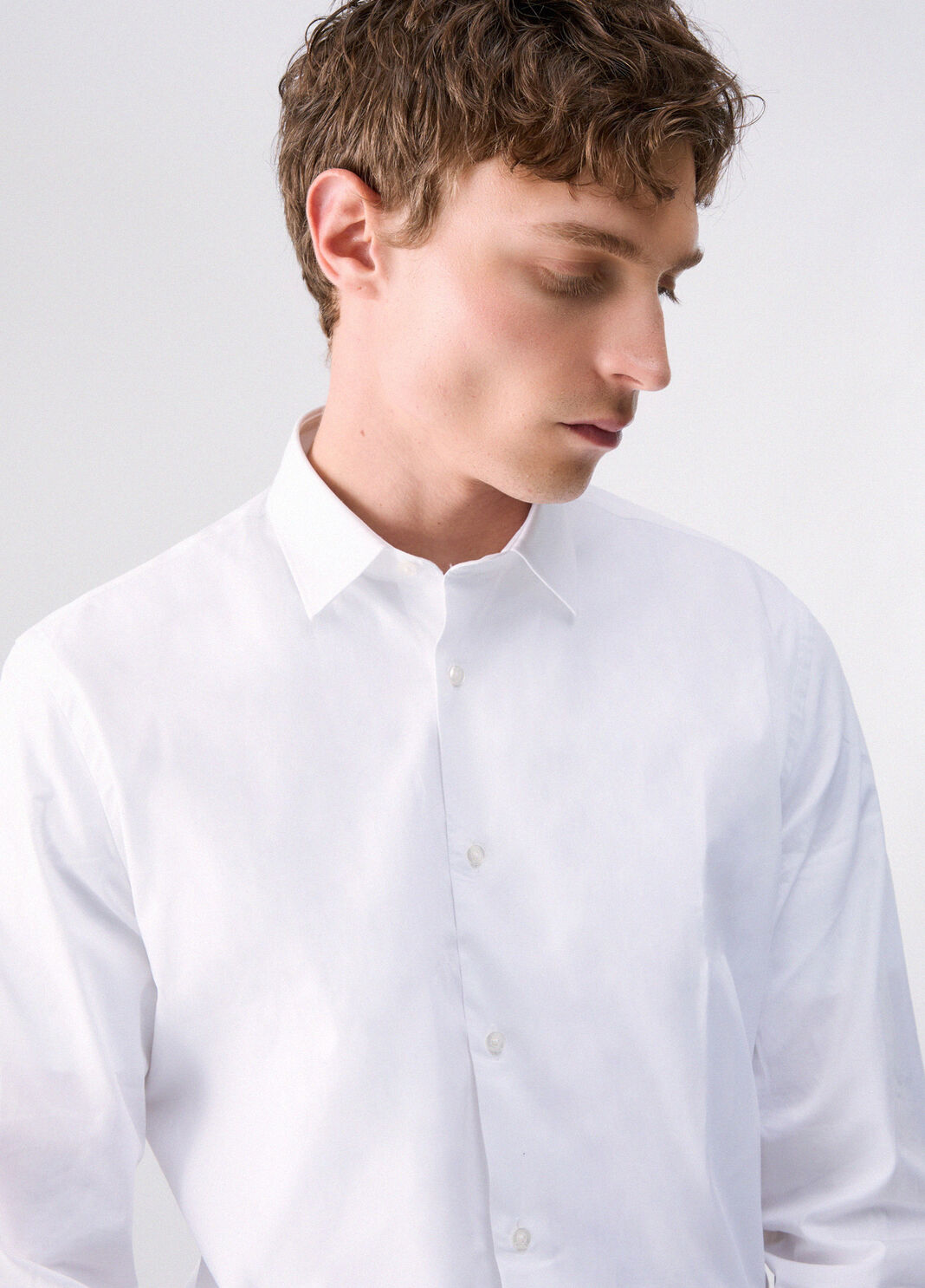 Slim Fit Popeline Hemd Wei&szlig; Liu Jo - large image number 4