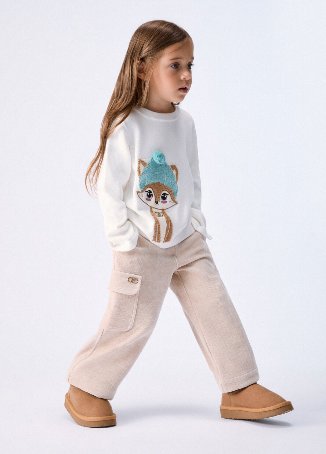 Velvet Trousers beige Liu Jo - large image number 0