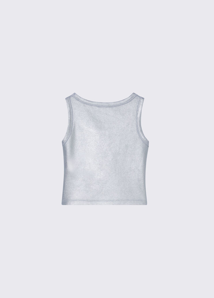 Laminated top silver Liu Jo - medium