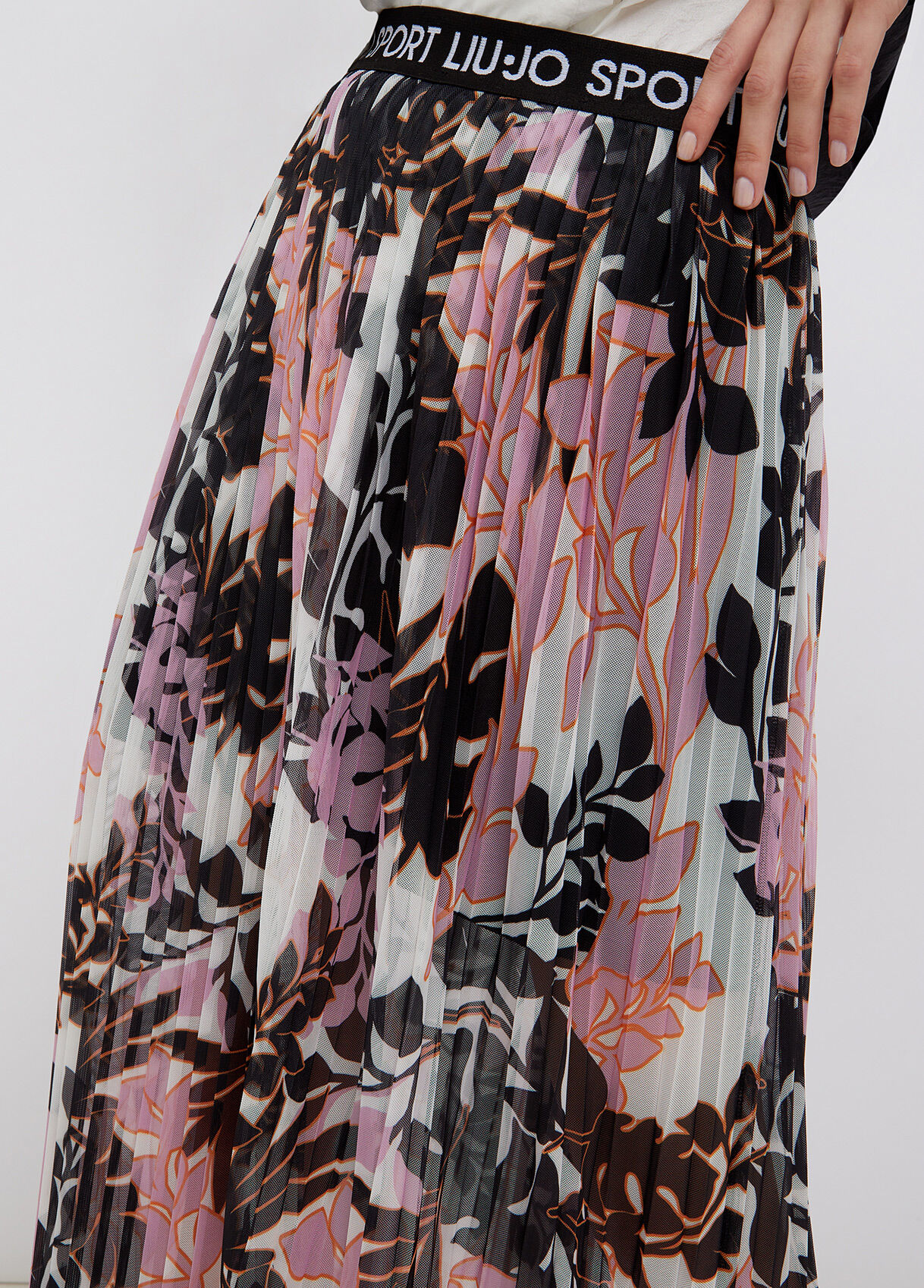Jupe plissee en tulle