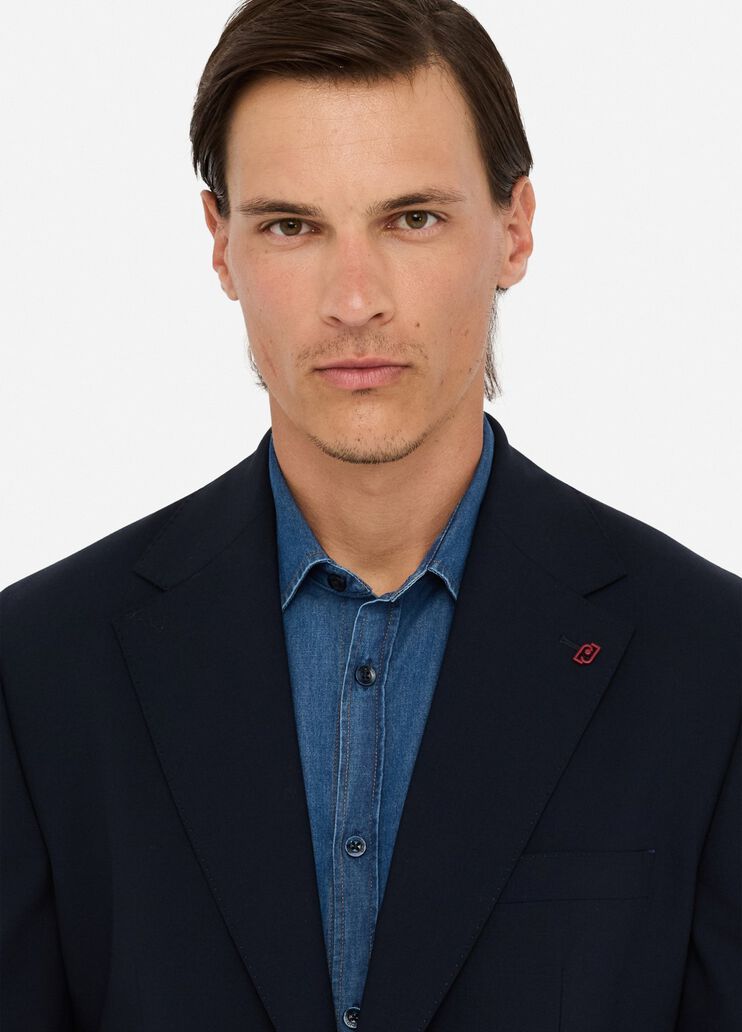 Wool blazer dark blue Liu Jo - large image number 2 Wool blazer dark blue Liu Jo - large image number 2