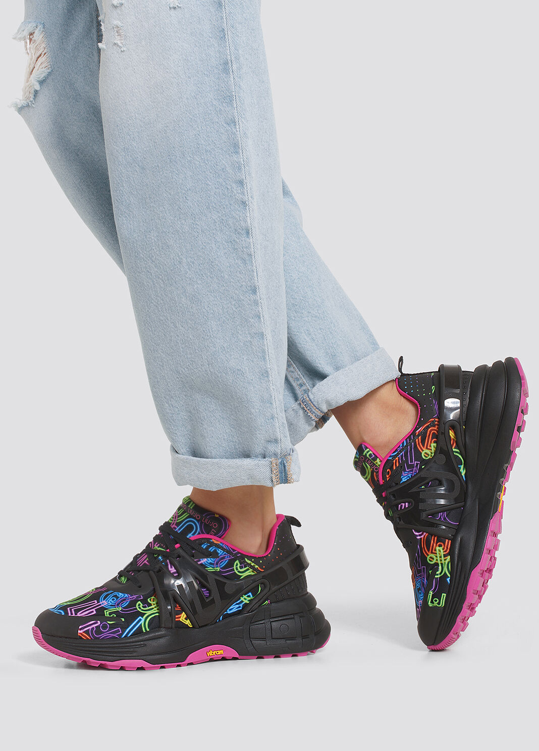 Sneakers powered by Vibram nero Liu Jo - large image number 3