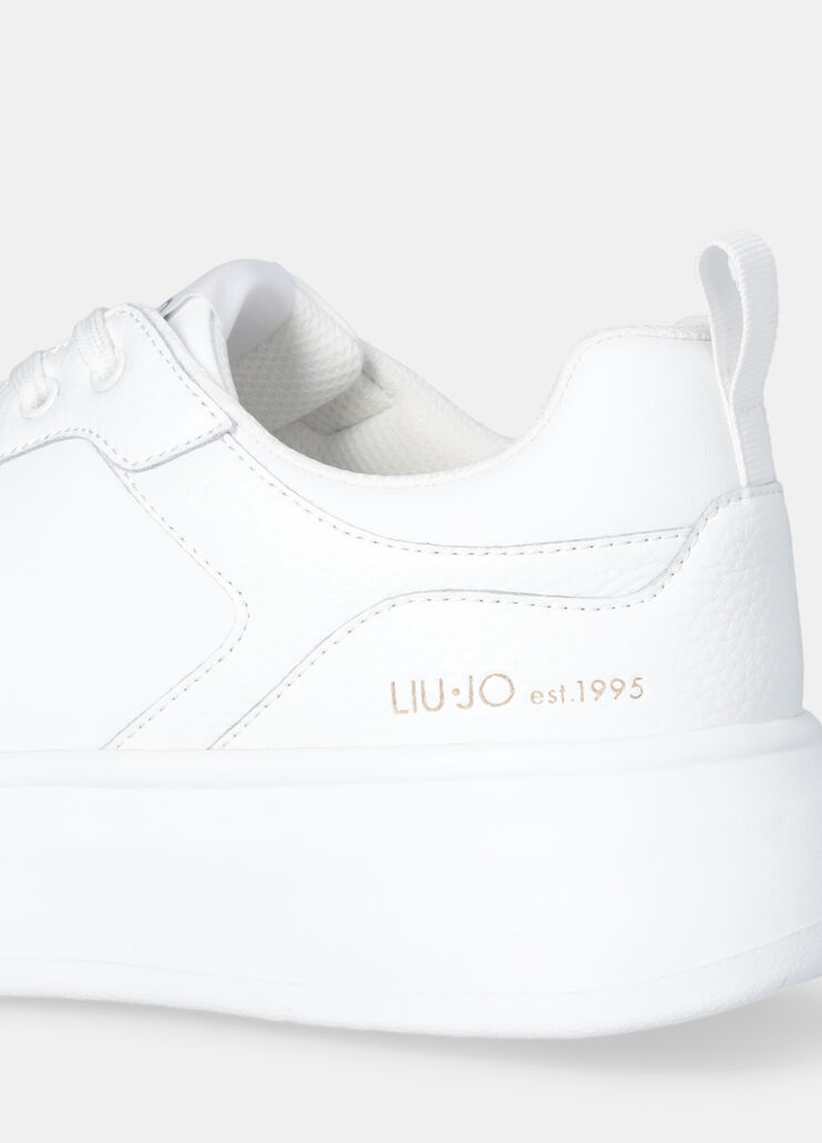 Leather platform sneakers white Liu Jo - medium Leather platform sneakers white Liu Jo - medium