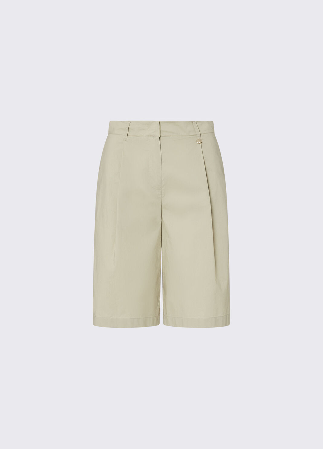 Poplin Bermuda shorts grey Liu Jo - large image number 6