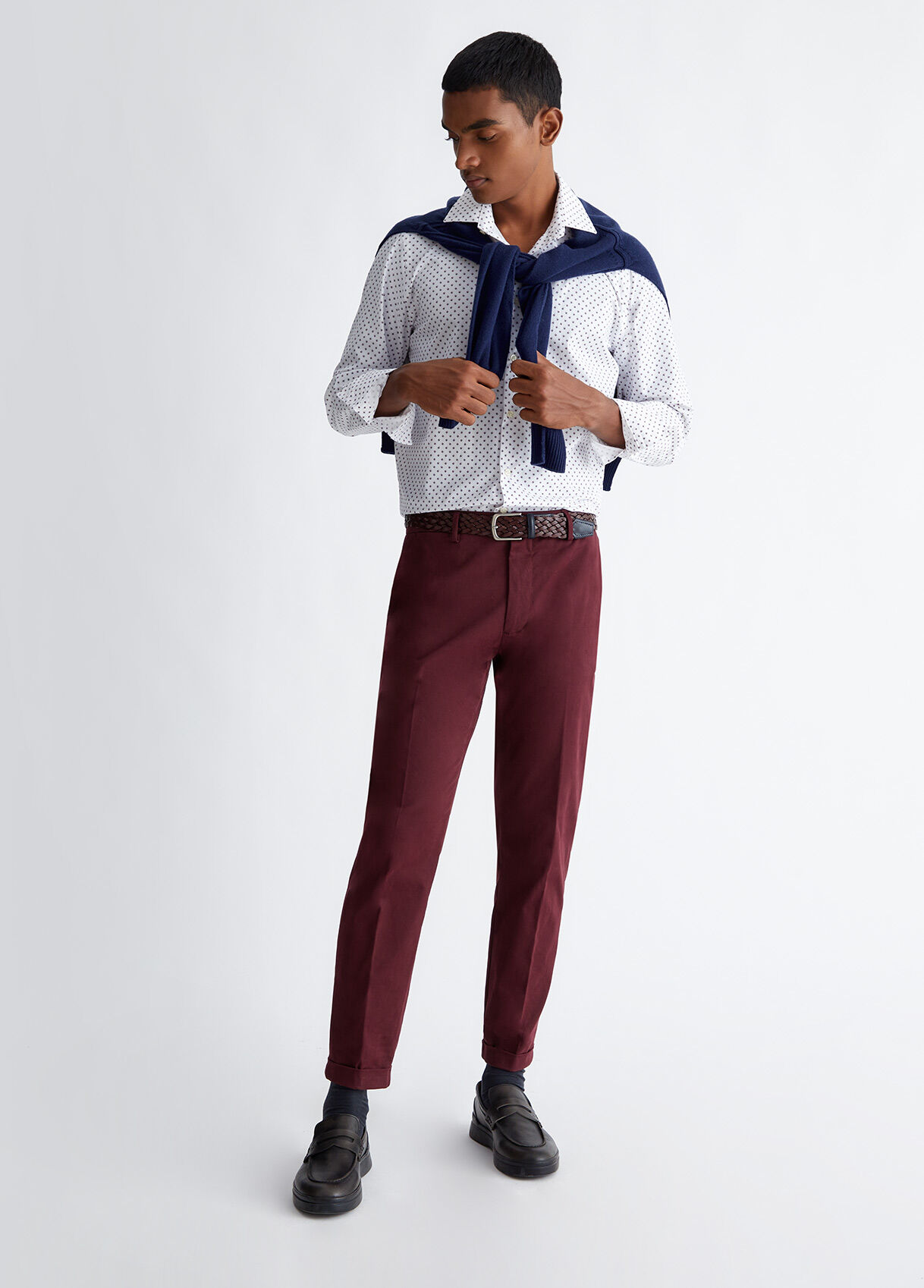 Chinos for men men s designer trousers LIU JO