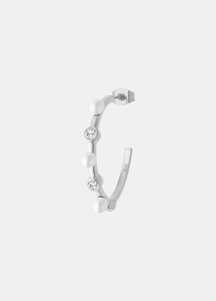 Earrings with appliqués silver Liu Jo - large image number 2 Earrings with appliqués silver Liu Jo - large image number 2