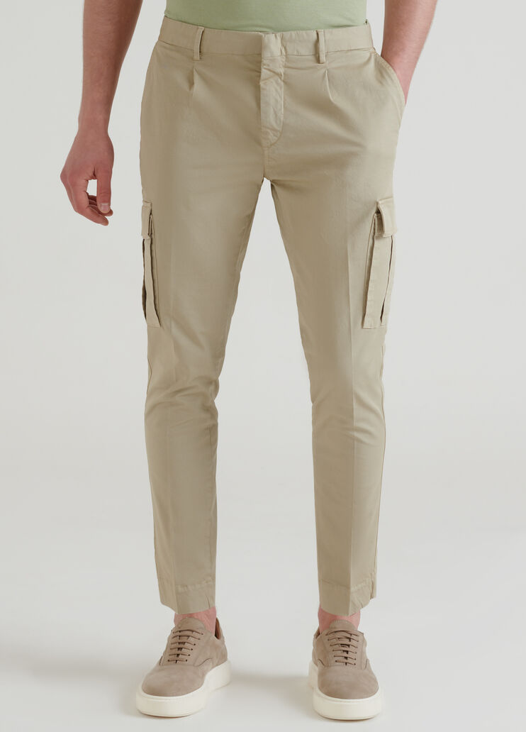 Pantalone cargo slim fit fango Liu Jo - large image number 0