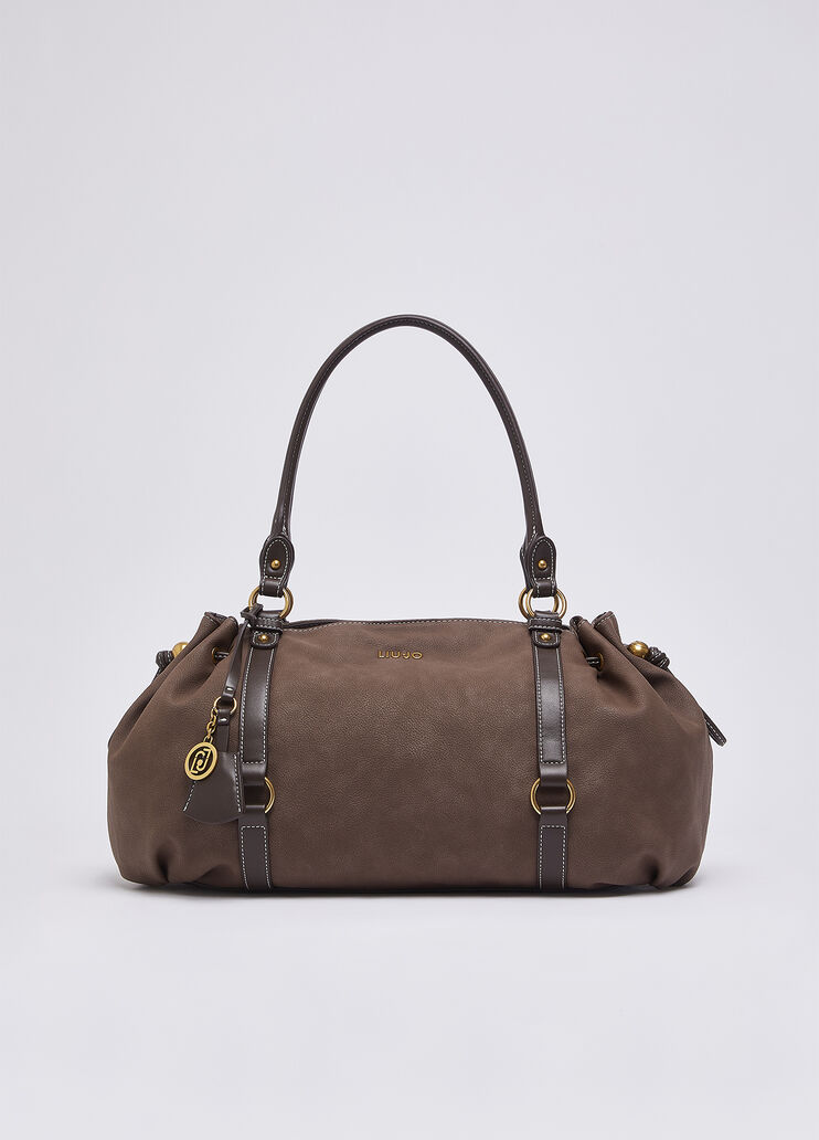 Large shoulder bag mocha Liu Jo - medium