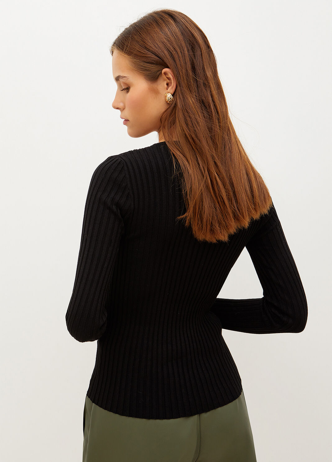 Jumper with cut-outs black Liu Jo - large image number 1