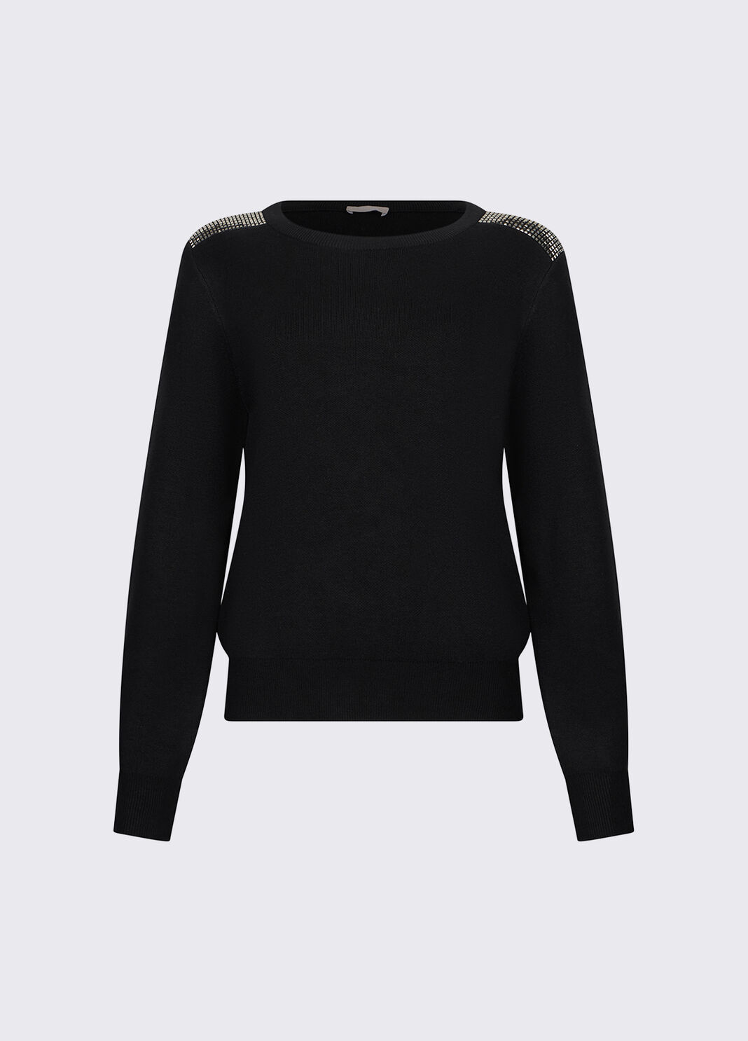 Jumper with beads black Liu Jo - large image number 6