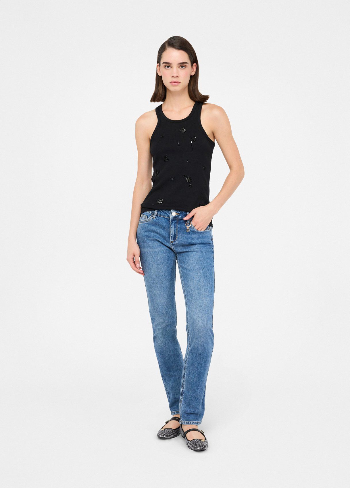 Bottom-Up slim-fit jeans colour blue denim | Liu Jo