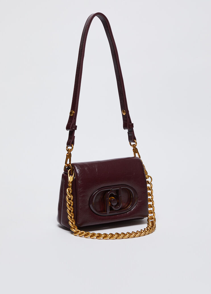 LaPuffy glossy shoulder bag burgundy Liu Jo - large image number 2 LaPuffy glossy shoulder bag burgundy Liu Jo - large image number 2