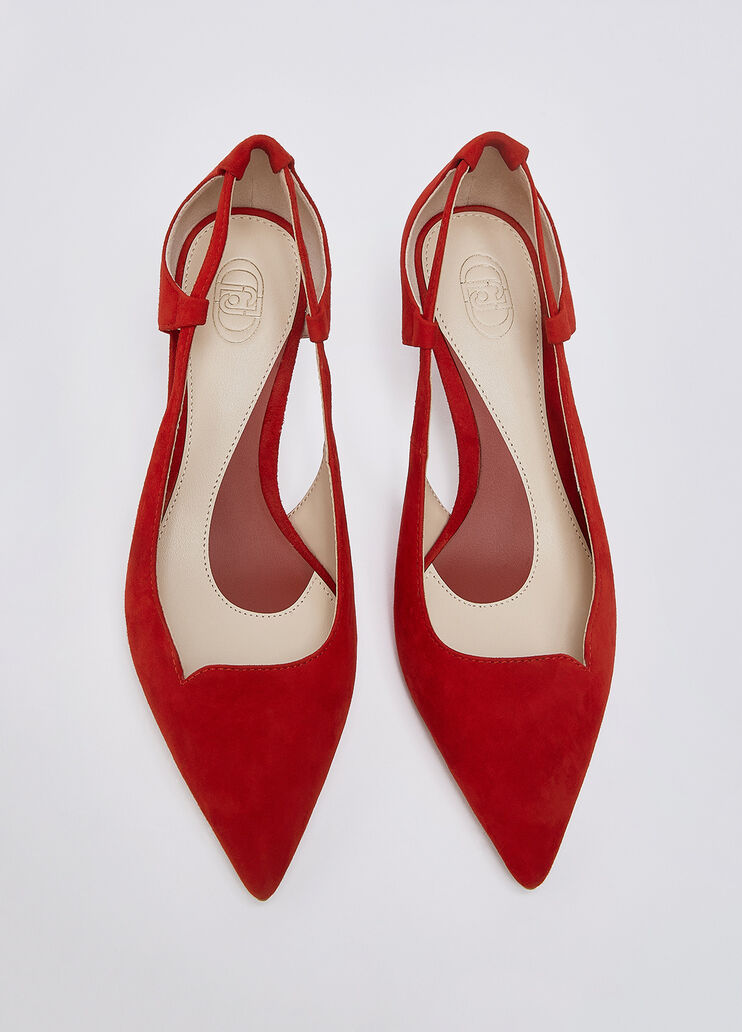 Suede court shoes red Liu Jo - medium