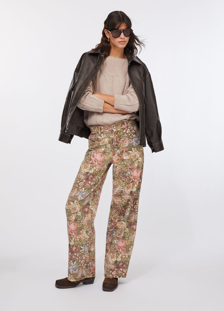 Pull en alpaga mélangé rose Liu Jo - large image number 5