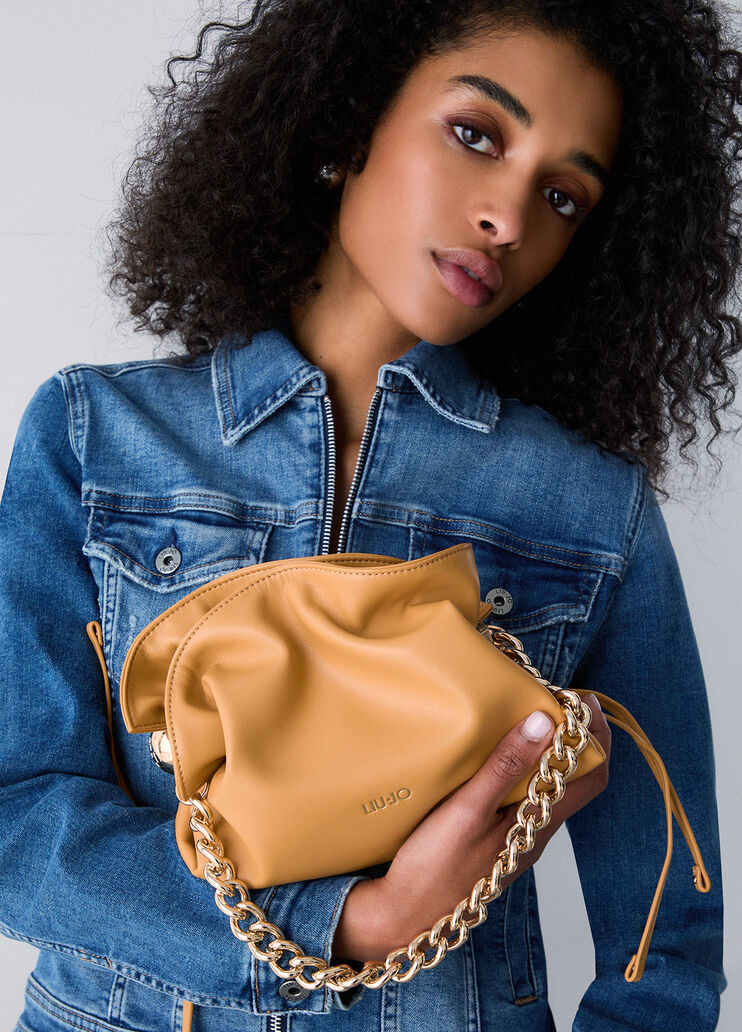 Sac port&eacute; &eacute;paule Riccy petit moutarde Liu Jo - medium