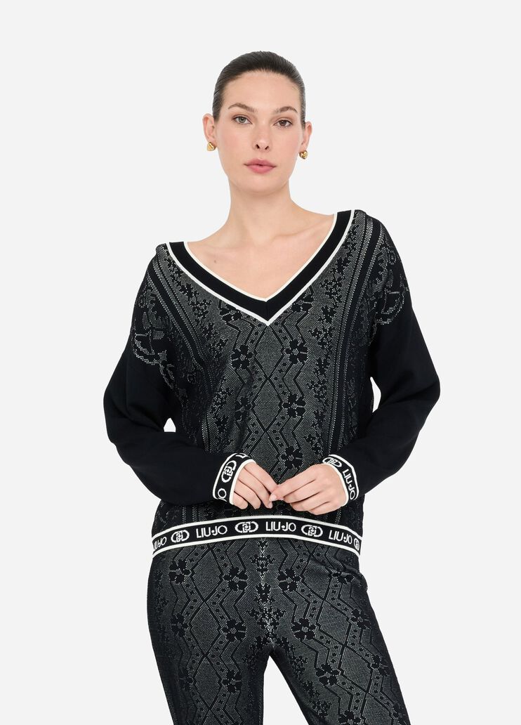 Pull Liu Jo Better noir Liu Jo - medium Pull Liu Jo Better noir Liu Jo - medium