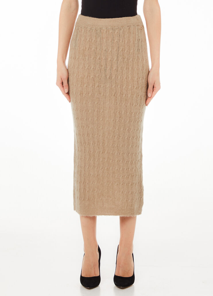 Falda en mezcla de alpaca arena Liu Jo - medium Falda en mezcla de alpaca arena Liu Jo - medium