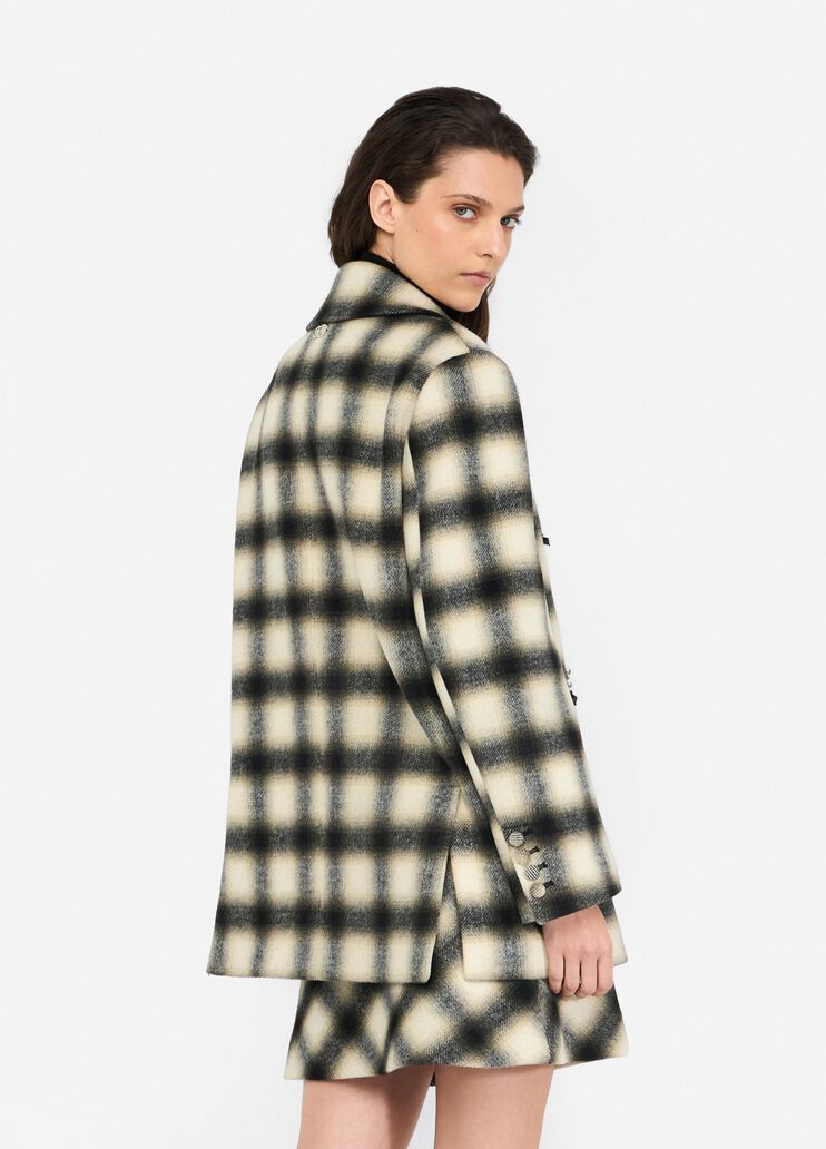 Chequered jacket with bejewelled embroidery check Liu Jo - large image number 1